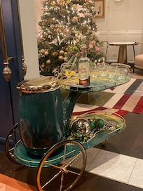 Photo from the hotels cocktail hour.