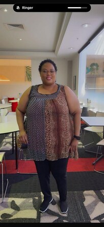 This picture was taken after l finished having breakfast