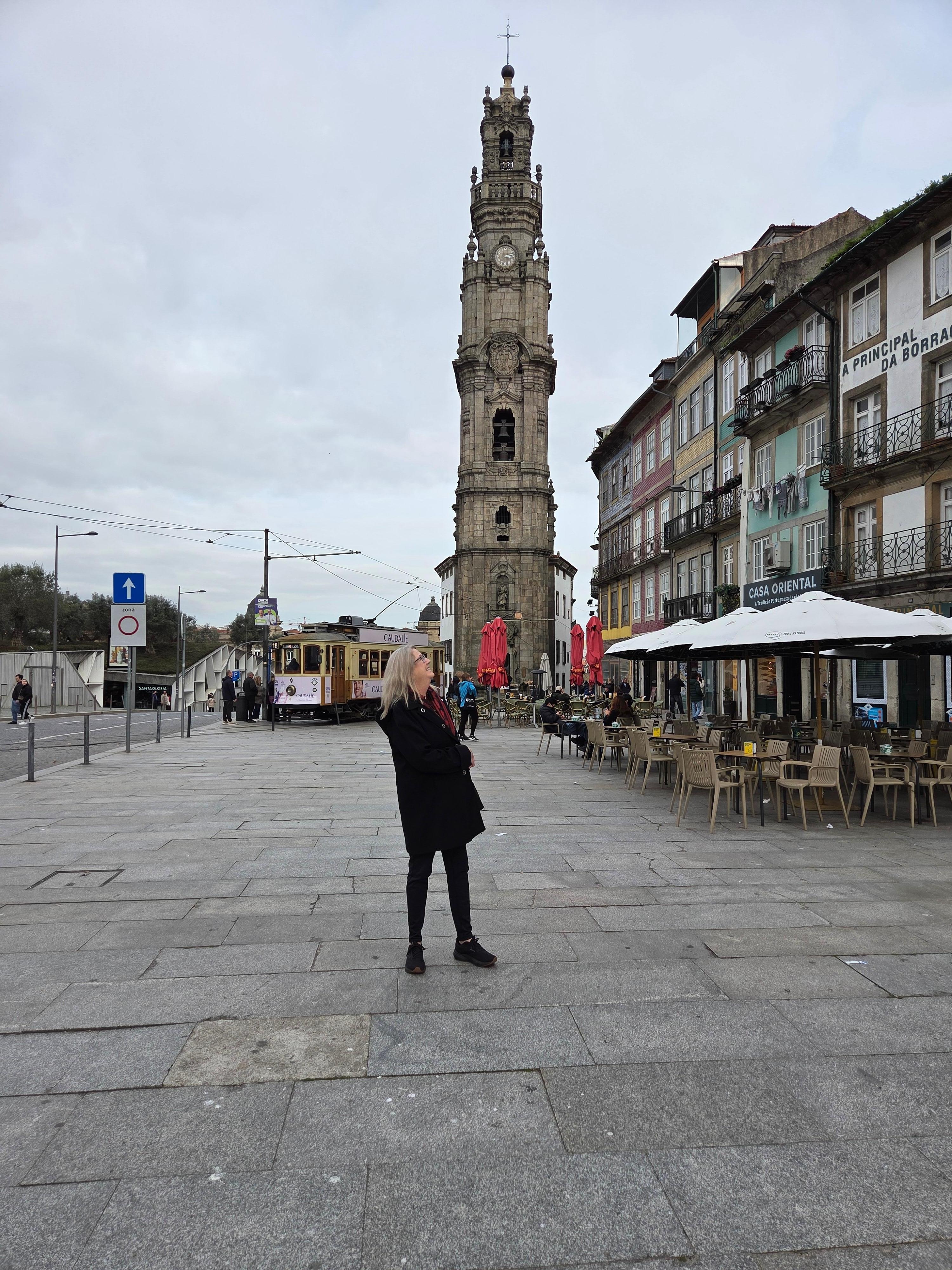 End of the line for the #18 trolley in the old city 