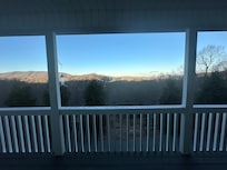 View from back porch