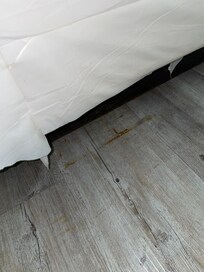 Stains on the floor