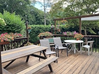 deck in back