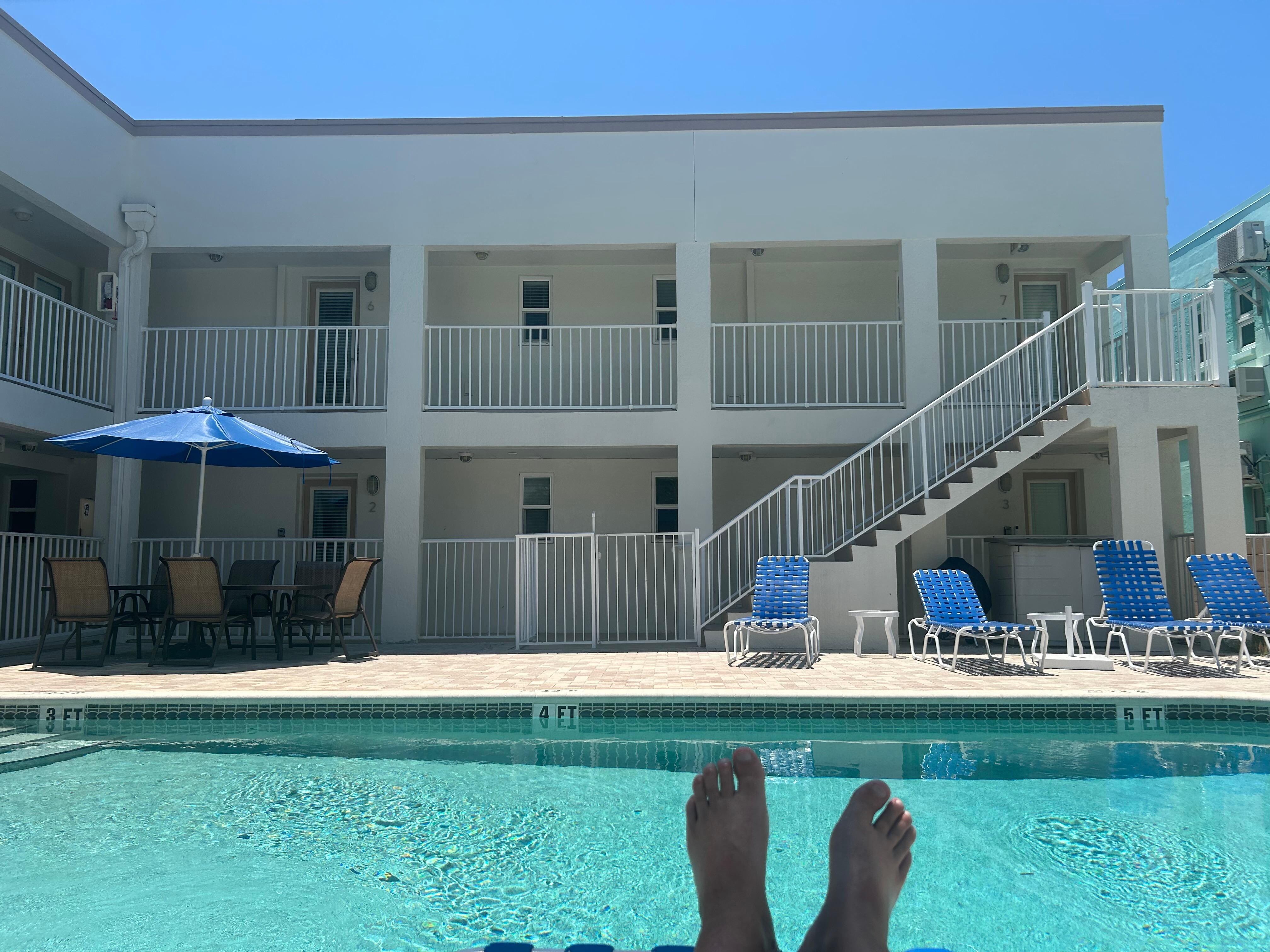 Reclining chair view