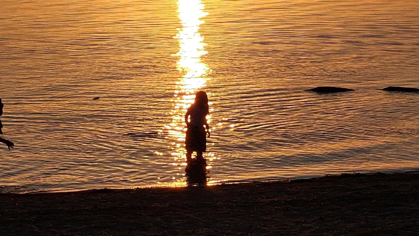 Yes, we all got in for swims.