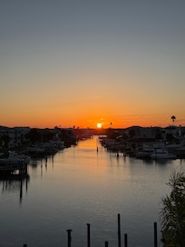 Sunrise from the patio