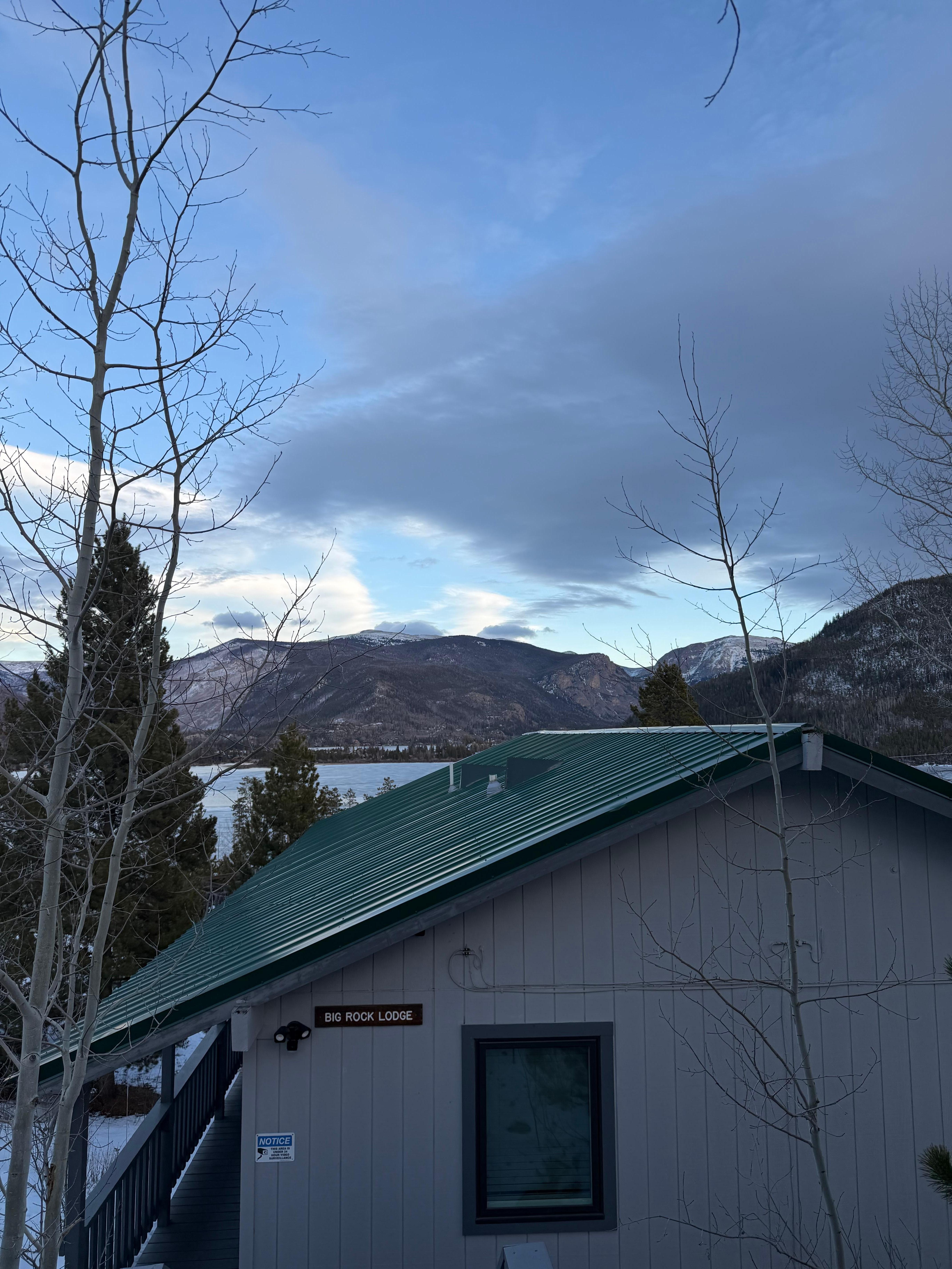 View from the dtiveay