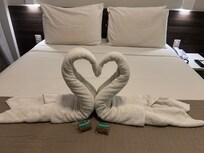 Recepção carinhosa.