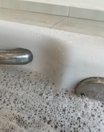 Dirty water coming out