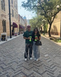 Riverwalk is a couple of steps shy of a mile from the Aiden hotel! Everything is so conveniently close.