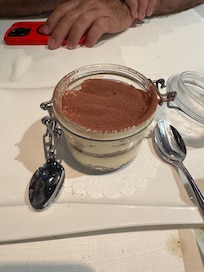 A trip to Italy is not complete unless you have Tiramisu from the Hotel Posta.