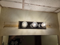 Bathroom vanity - NO hair dryer