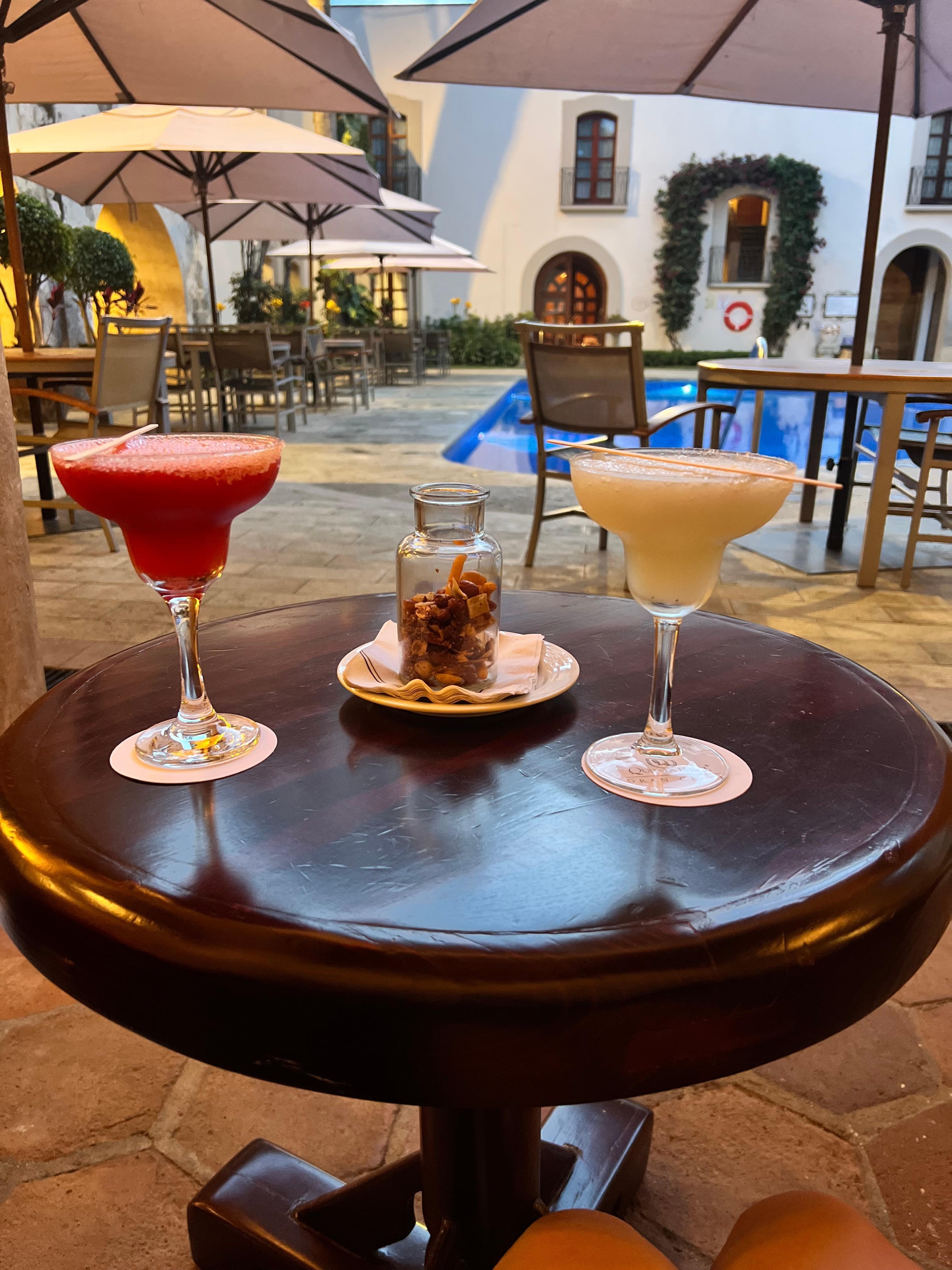 Poolside bar