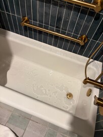 Water not draining after hours