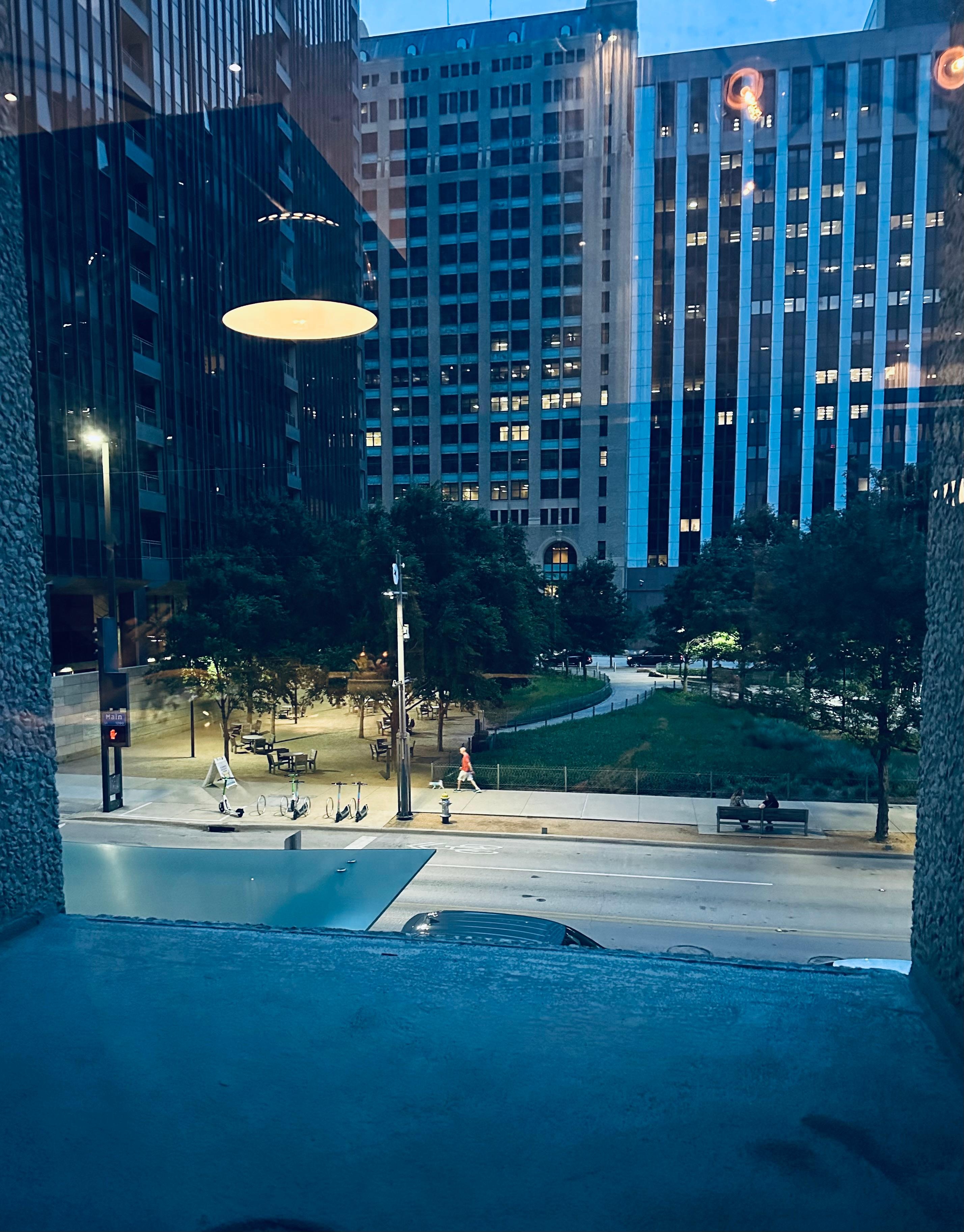 View from our room