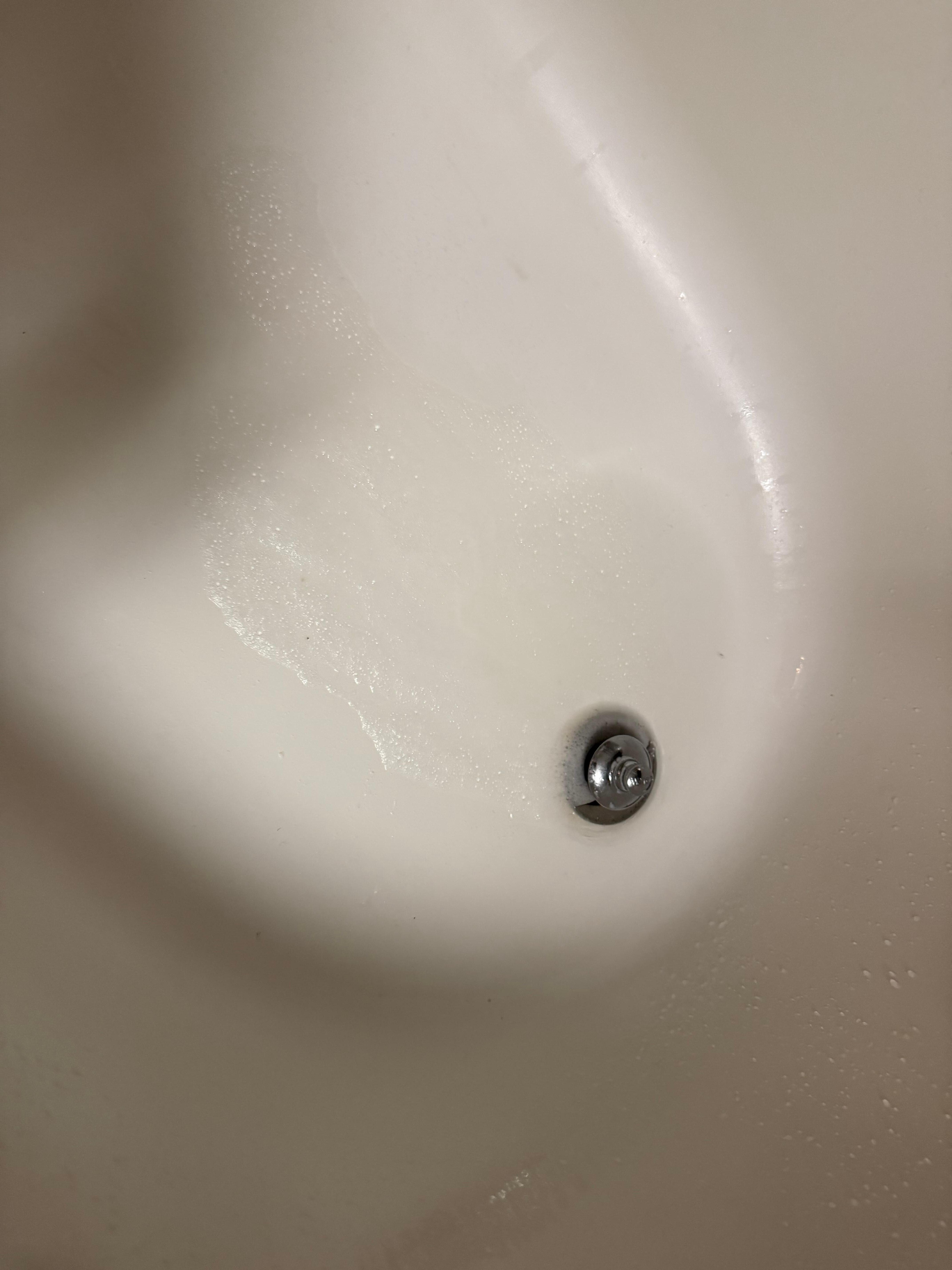 Can you see the hairs this is before even trying to shower