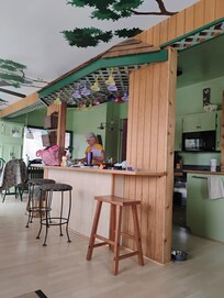 We really enjoyed the open concept.