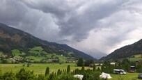 Aussicht vom Balkon