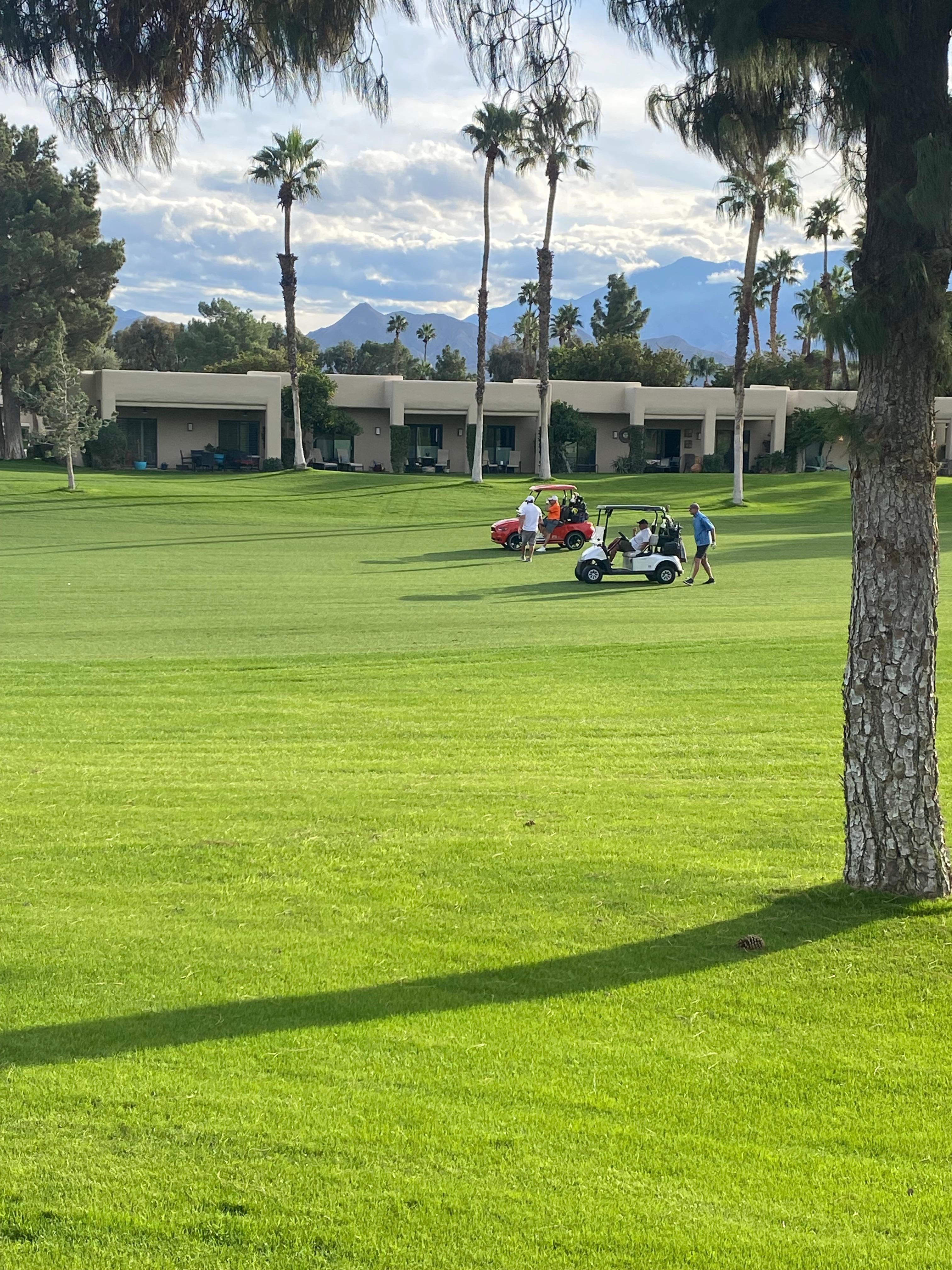 Right outside the condo!