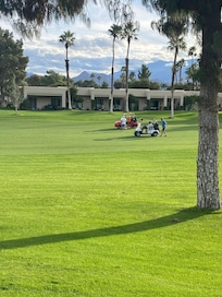 Right outside the condo!