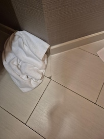 Broken tile