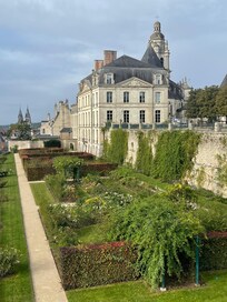 Blois royal castle Gardens