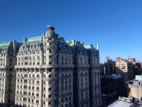 View from west facing room.