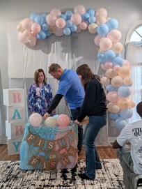 Time to announce what they are having. Boy or girl?