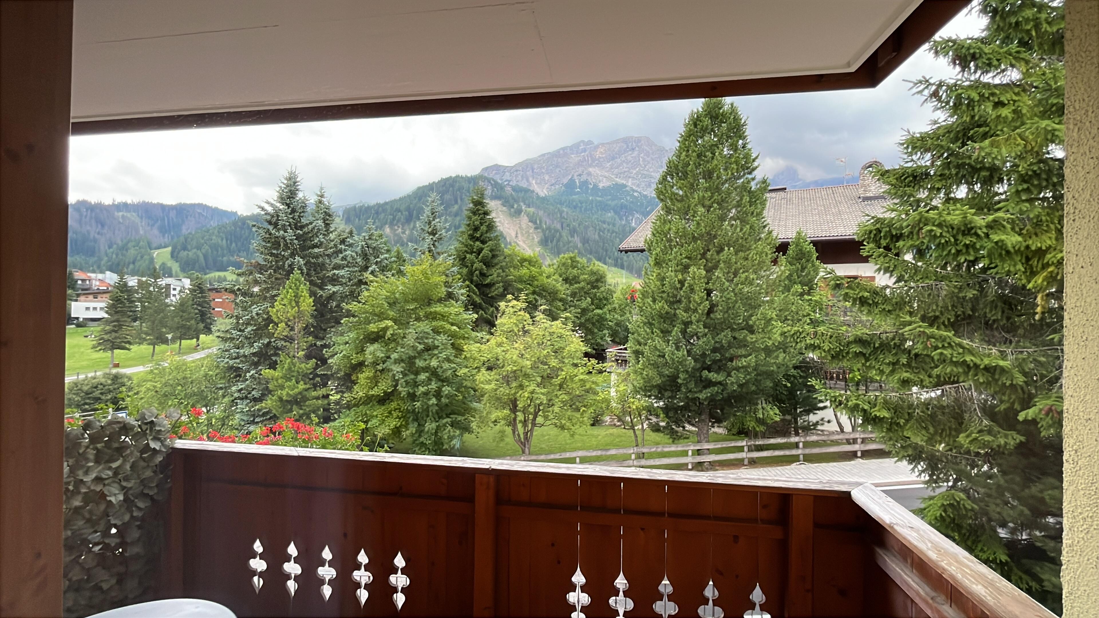 View from the balcony