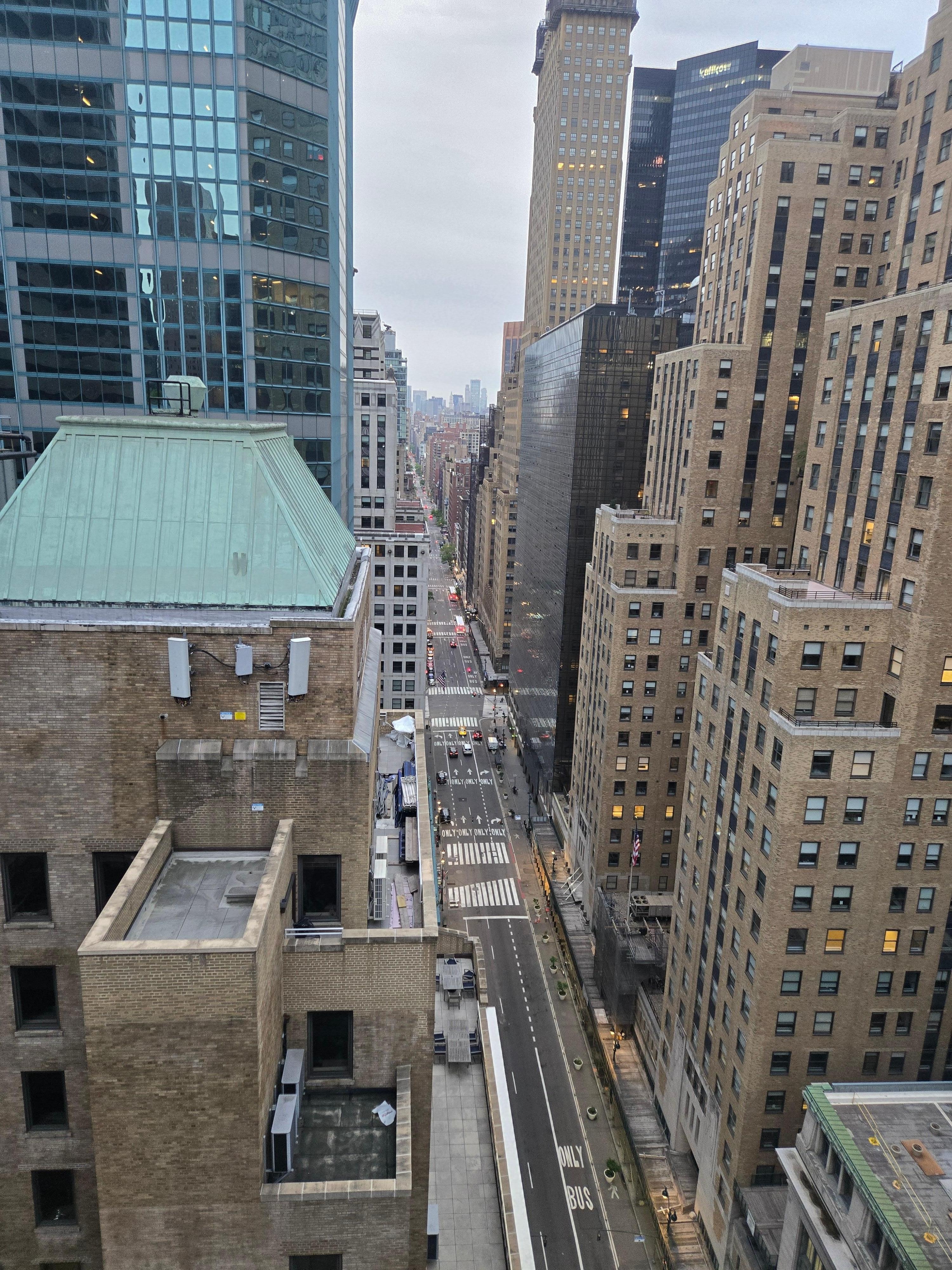View from terrace