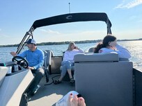 Boat ride around the lake.