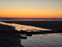 Sunset at the beach