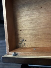 The lady at the front desk was very nice and cordial.Someone was smoking in the room and putting out the cigarette on the desk drawer