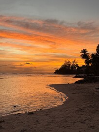 The view from the beach at Soco