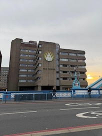 From the outside where the tower bridge
