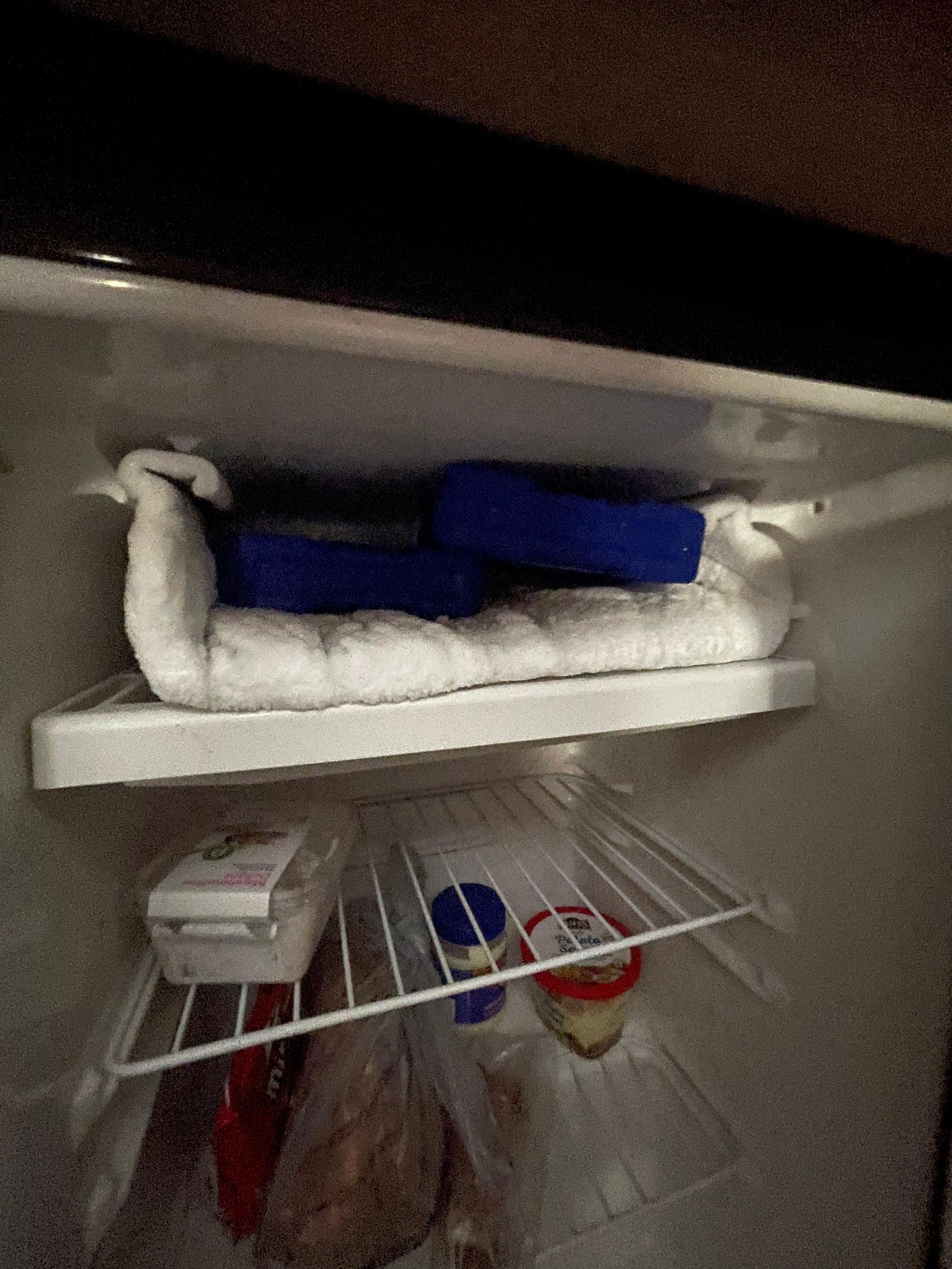Freezer over frozen