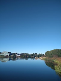 View from the dock and deck!