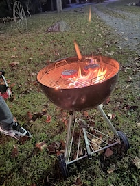 Our first time grilling!