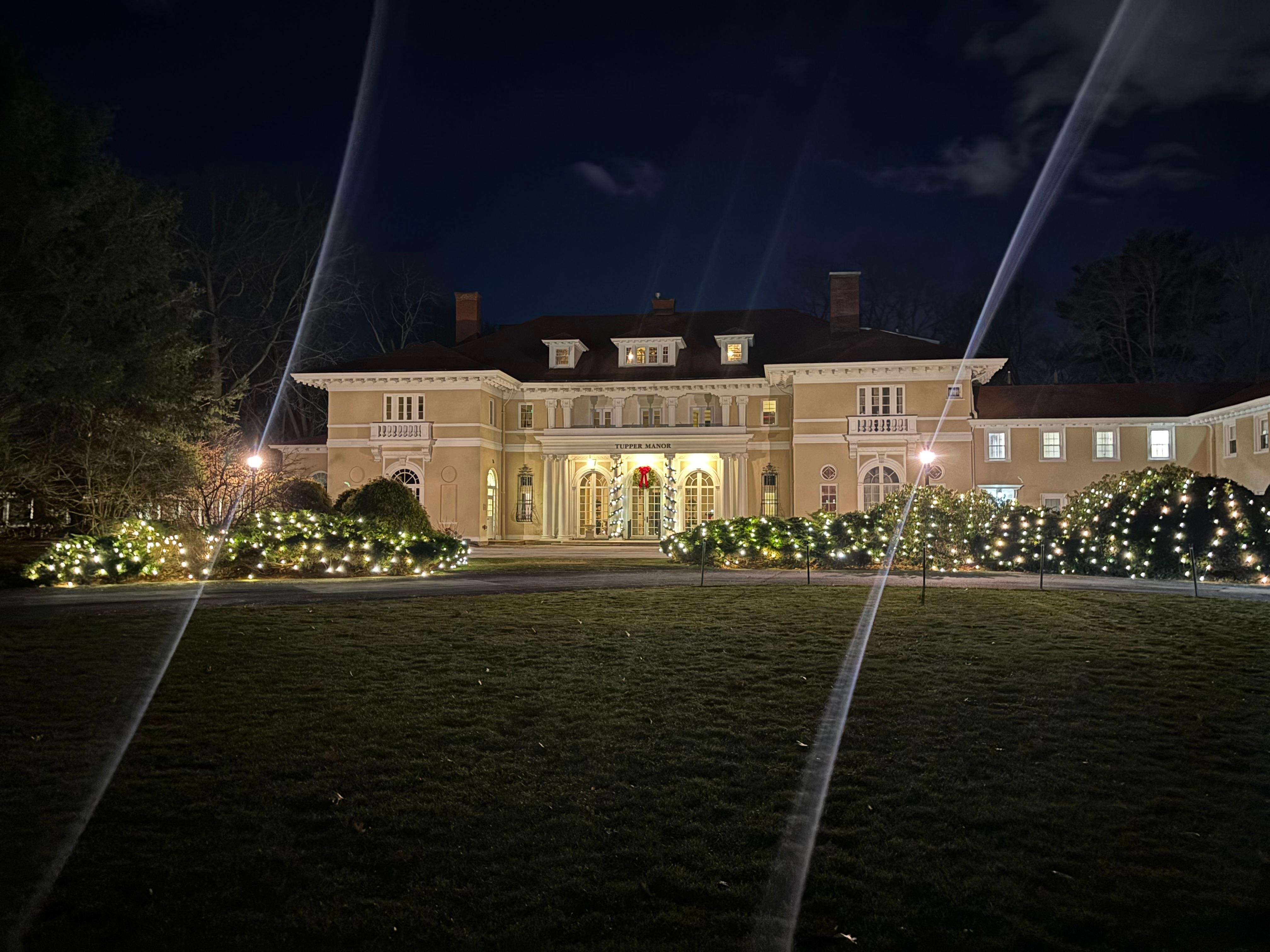 Manor located on the property