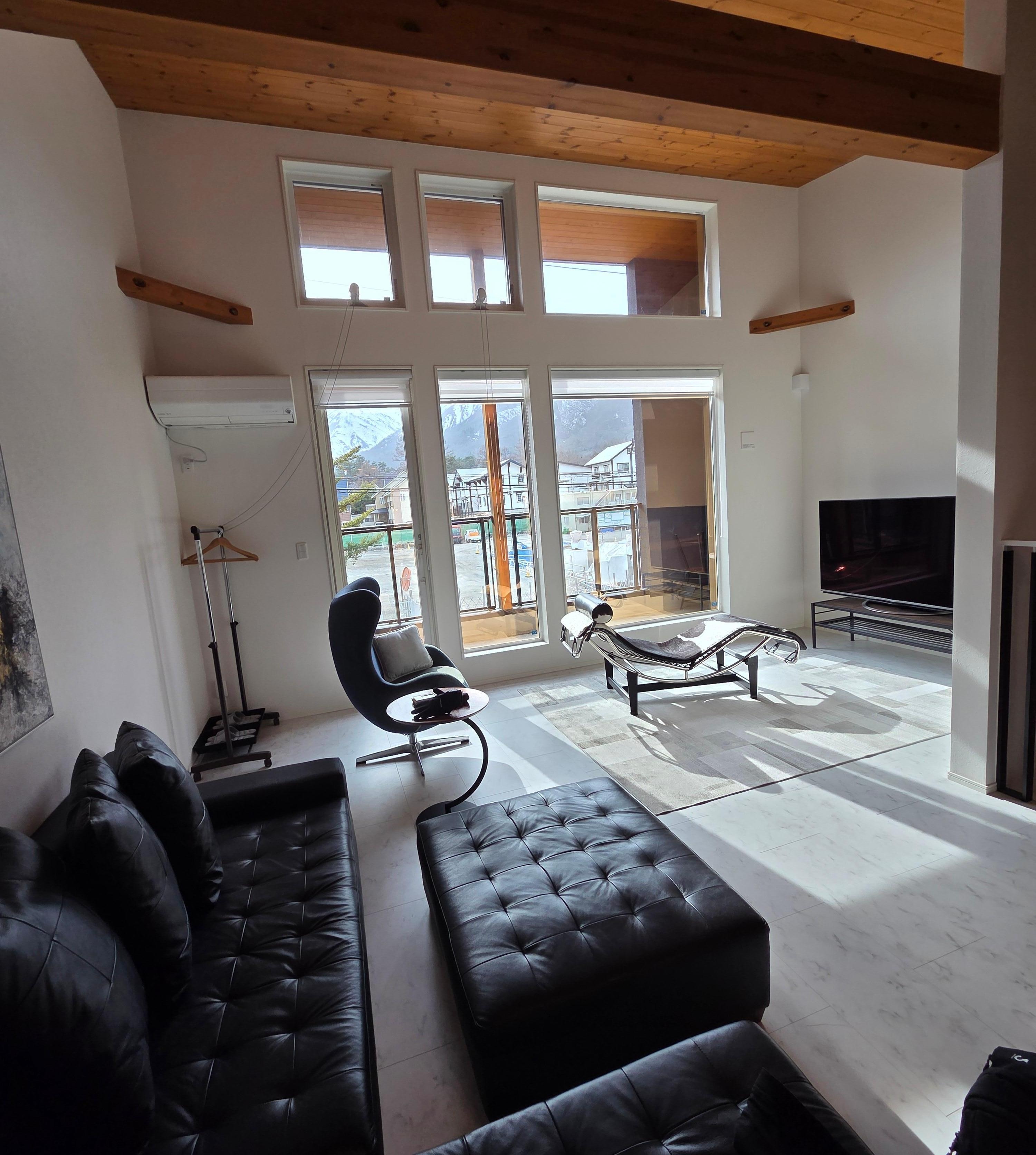 View from dining to living room