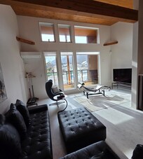 View from dining to living room