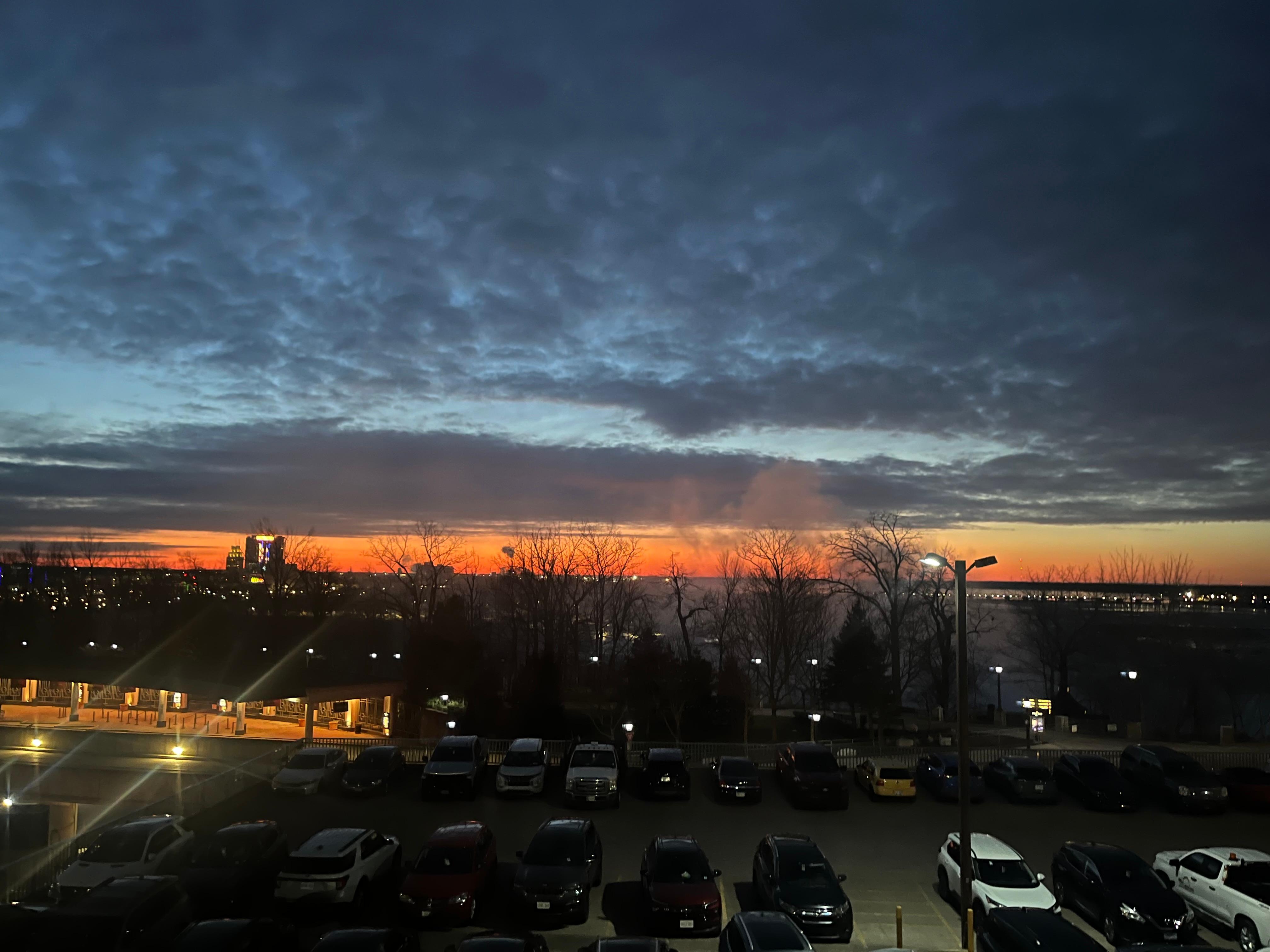 3rd floor River view morning sunrise