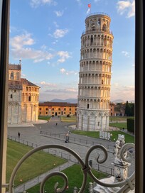 View from bed just after sunrise!