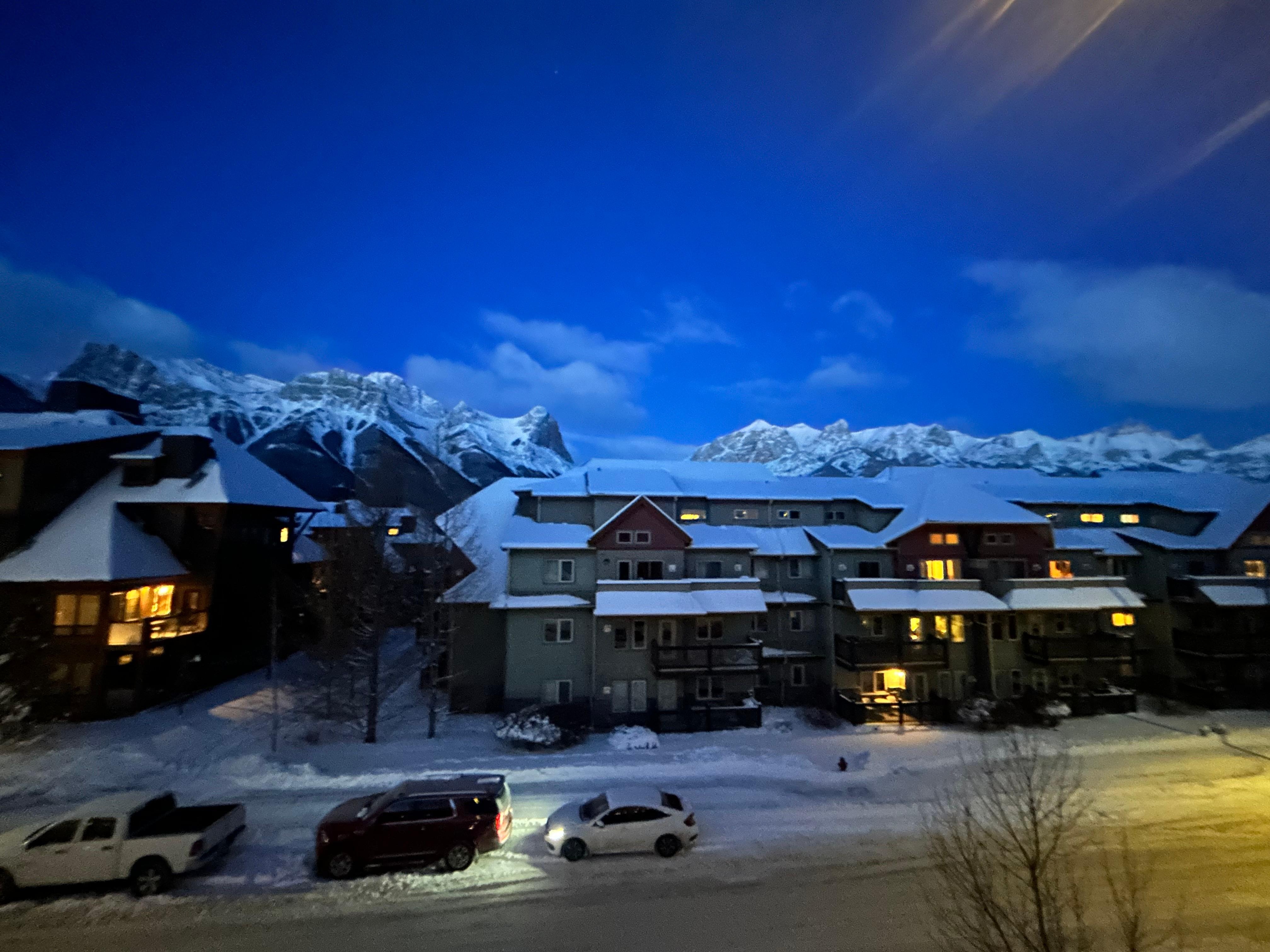 View from the balcony 