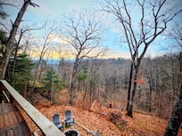 Early morning view from the main deck.