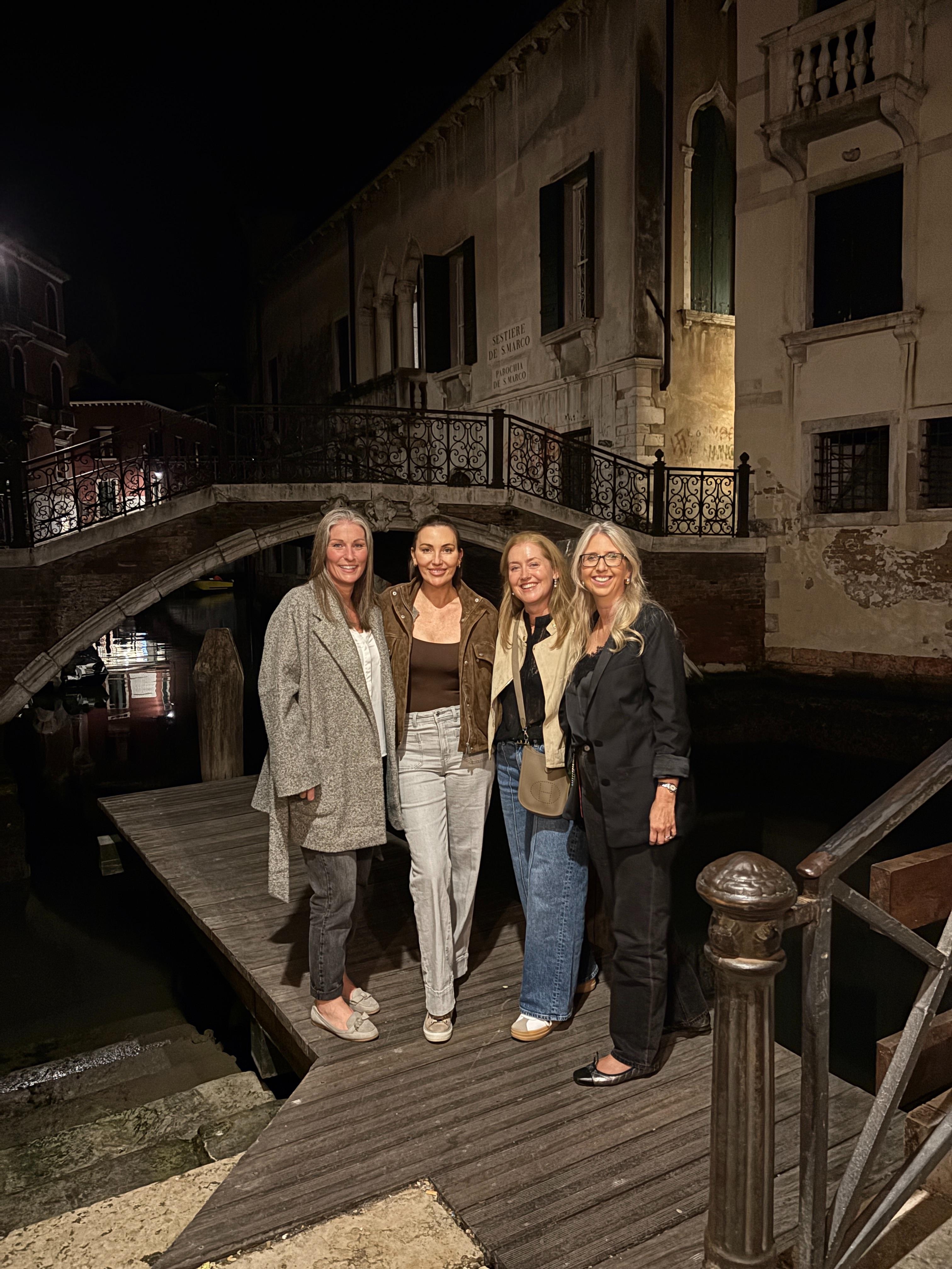 the bridge outside the hotel