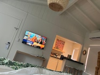 350sq ft room, lots of space