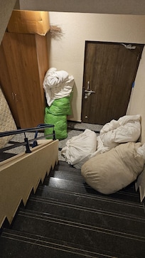 Stairwell and emergency way