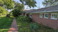 What the front of the house actually looks like.