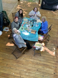 Annual craft time for our crew.