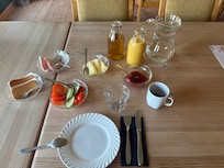Enkel frokost akkurat slik jeg bad om da jeg ikke spiser sĂŠrlig mye til frokostđ